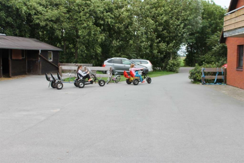 Ferienhof Am Deich Tumlauer Koog Bagian luar foto
